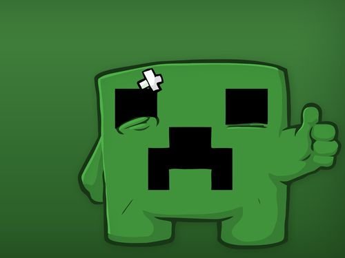 Sad minecraft creeper[1]