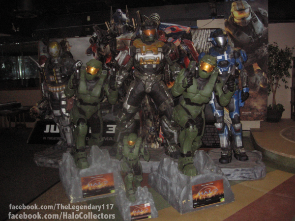 Halo Statues