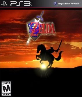 Legend Of Zelda OoT PS3 Cover