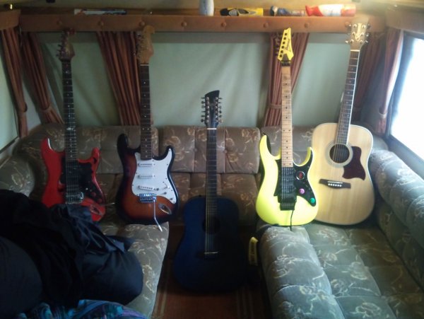 My guitar collection