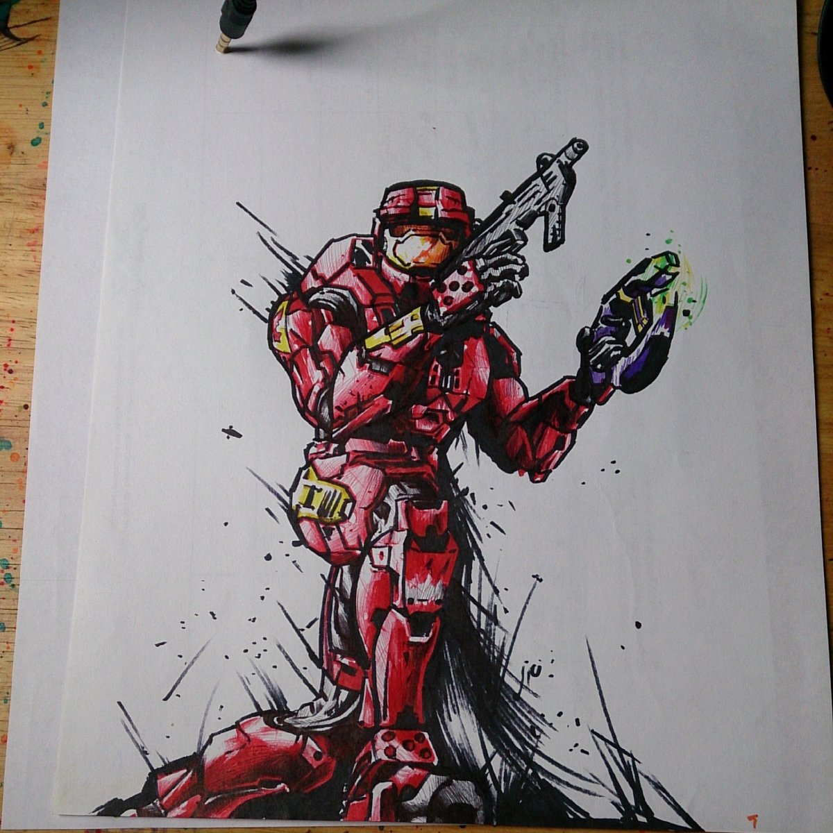 Halo 2 drawing ups