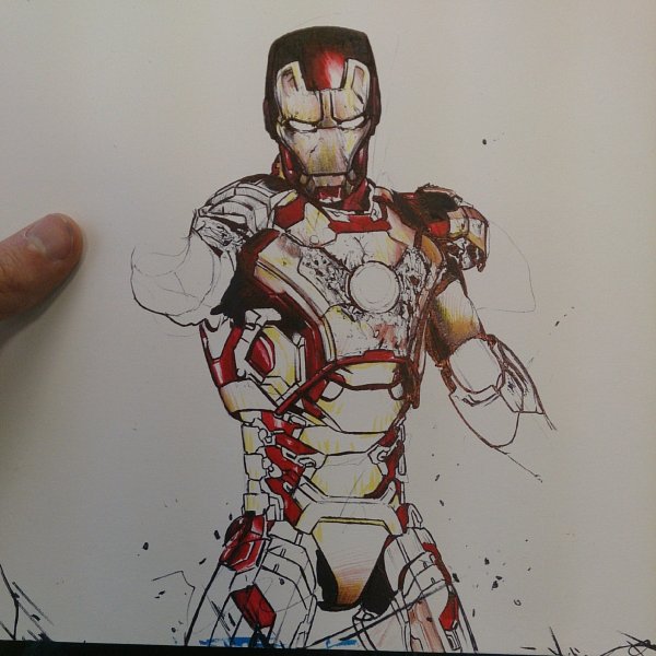 Iron Man progress