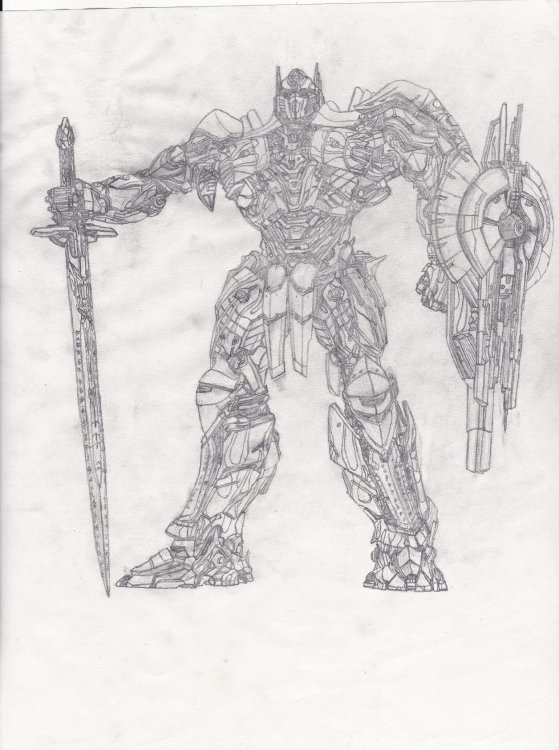 Optimus Prime Sketch by PDJ004 on DeviantArt