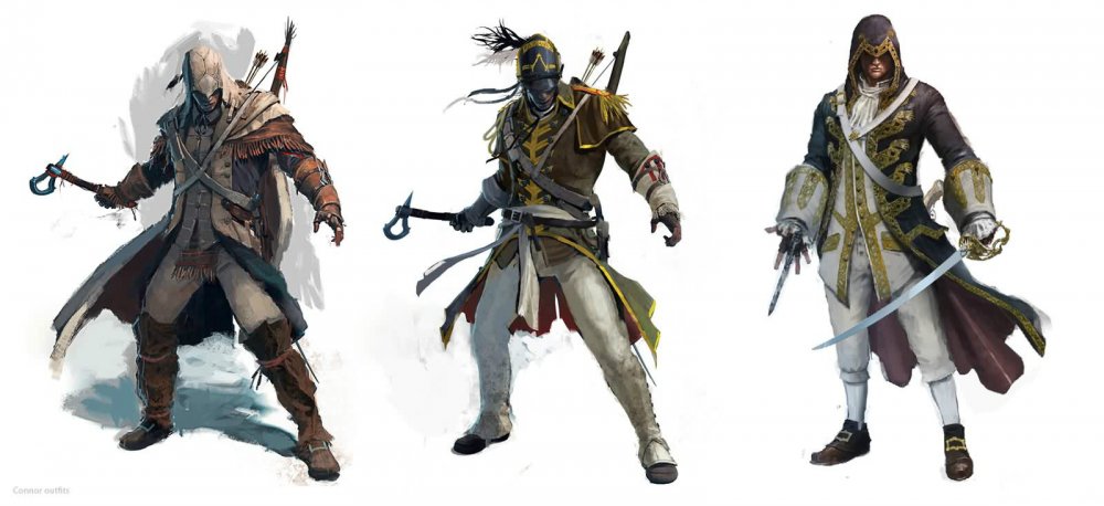 assassinscreed3_character_connor_outfits